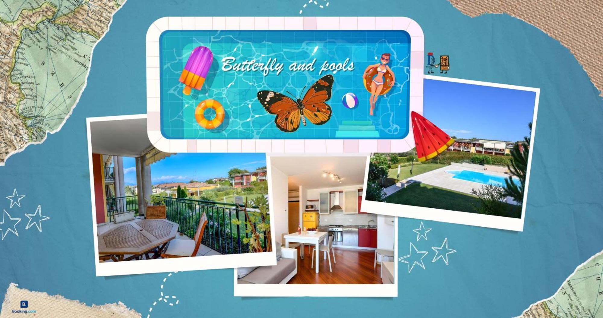 Desenzanoloft Official Partner Marriott Homes & Villas -Butterfly And 5 Pools Family Apartment Desenzano del Garda Dış mekan fotoğraf