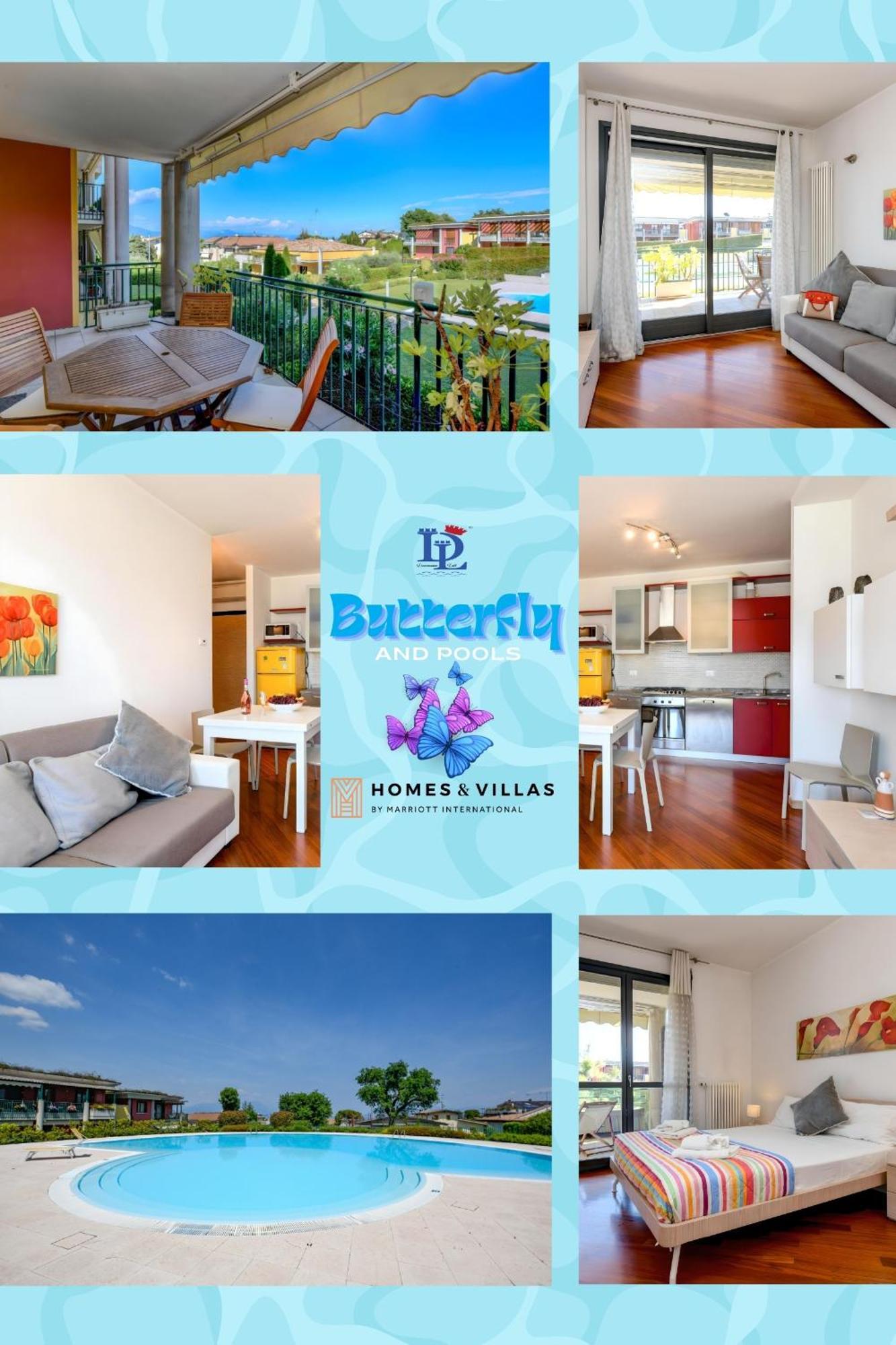 Desenzanoloft Official Partner Marriott Homes & Villas -Butterfly And 5 Pools Family Apartment Desenzano del Garda Dış mekan fotoğraf